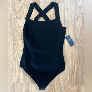 NWT Black knit Abercrombie & Fitch body suit
